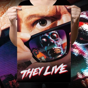They Live "U.S. One Sheet" Poster Reprint - Picture 1 of 4