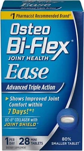 Osteo Bi-Flex Joint Health Ease Advanced Triple Action Mini Tablets 28 Ct 6 Pack - Picture 1 of 4