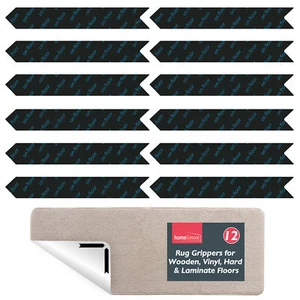 12-36 Rug Gripper Non Slip Grip Carpet Laminate Mat Stopper Floor Stickers Anti - Picture 1 of 15