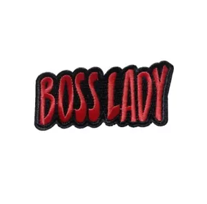 Boss Lady Iron-On or Sew Patch - Picture 1 of 3