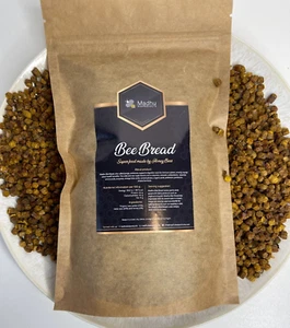 Bienenbrot (Perga) – fermentierter Blütenpollen, roh & bio – 100 g – Ernte 2025 - Picture 1 of 10