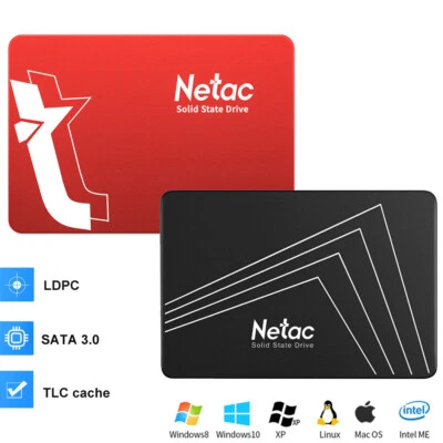 Netac Internal SSD 1TB Solid State Drive 2.5'' SATA III 6GB/s Up to 550MBps - Image 1 of 4