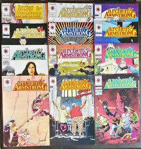 Lote de 12 cómics diferentes de Archer & Armstrong Valiant - Imagen 1 de 1