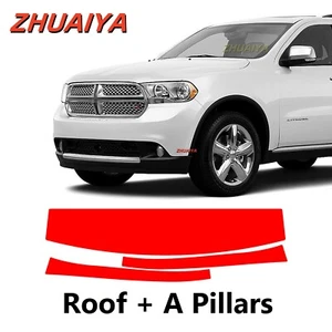 Roof+A Pillars PreCut Paint Protection Film For DODGE DURANGO 2011-2013 - Picture 1 of 6