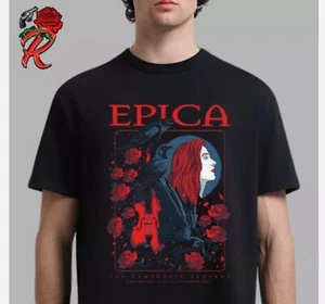 Epica Symphonic Synergy In Amsterdam On September 19 20 2024 t-shirt - Picture 1 of 7
