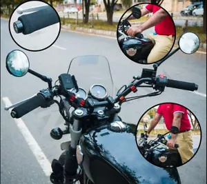 "BRAT HANDLEBAR ,BLACK" FIT FOR ROYAL ENFIELD INTERCEPTOR 650 - Picture 1 of 5