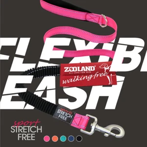 ZOOLAND Pet Dog Leash Leads With Shock Absorbing Bungee Comfortable 120cm ZOOLAN - Picture 1 of 24