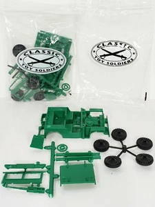 Classic Toy Soldiers WWll Plastic Jeep Type Vehicles lot of 2 Models - Picture 1 of 7