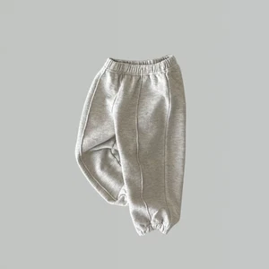 Korea Baby Boy Sweatpants Children Autumn Long Pants Kids Boys Sport Solid Color - Picture 1 of 8