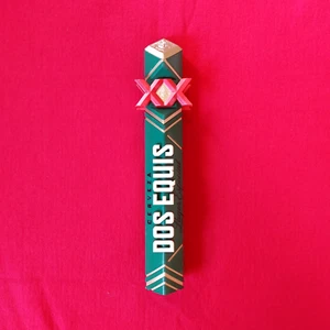 Dos Equis Lager Especial Beer Tap Handle Pull XX Cerveza Green Gold Brewery Bar - Picture 1 of 6