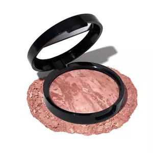 Baked Blush-N-Bronze Marbleized 2-In-1 Sculpting Bronzer Blush - Rose Bronze - C - Picture 1 of 12