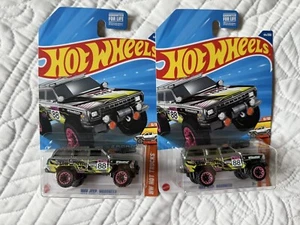 Hot Wheels 1988 Jeep Wagoneer Zamac Lot Of Two - Picture 1 of 3