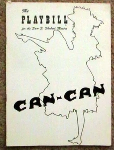 Can-Can - Shubert Theatre, NYC - Dances & Music inszeniert von Michael Kidd - 1954 - Bild 1 von 2