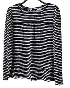 Espirit Ladies Stylish Blouse Top Navy Strip Size 16 - Picture 1 of 2