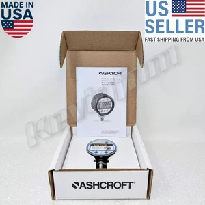 NEW **GENUINE** Ashcroft® 6833431 Digital Pressure Gauge w/Backlight 0-10000 psi - Picture 1 of 10