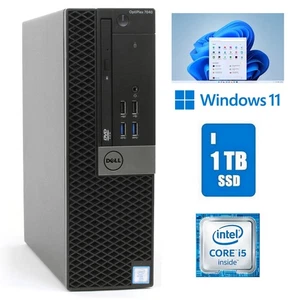 Dell OptiPlex 7040 SSF Desktop Compute Core i5 32GB Ram 1TB SSD Wi-Fi Windows 11 - Picture 1 of 6