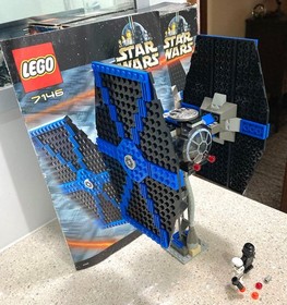 Lego Star Wars No. 7146 'TIE Fighter' (2001) with original box and instructions