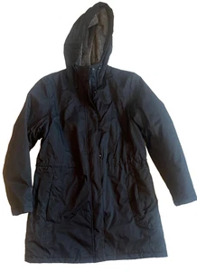 LL BEAN Mujer Negro Invierno Calentador Talla Grande Rojo Chaqueta con Capucha CÁLIDO - Imagen 1 de 7