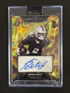 Ashton Jeanty 2025 Wild Card Metallix Pro Look Gold Circle Foil Board automático 1/1 - Imagen 1 de 2