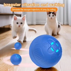 Electronic Smart Dog Cat Toy Ball Interactive Pet Automatic Moving Ball Pet Toy - Picture 1 of 9