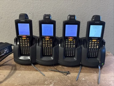 Motorola Symbol MC3090 Mobile Computer Barcode Scanner + Cradle Set Of 4 - Image 1 of 4