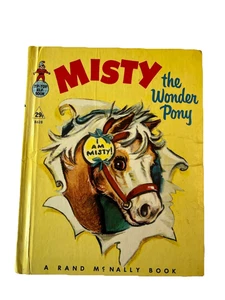 Misty The Wonder Pony Vintage Tip Top Elf Book By Misty Herself 1961 McKinley - Picture 1 of 8