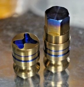 21pcs set Z-Key Titanium Locking Lug Nut 12x1.5 1/2-20 Closed - Picture 1 of 12