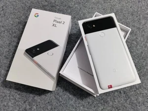 VERY GOOD Google Pixel 2XL - 64 GB - White/ Black (Unlocked) 4G Android phone - Picture 1 of 13