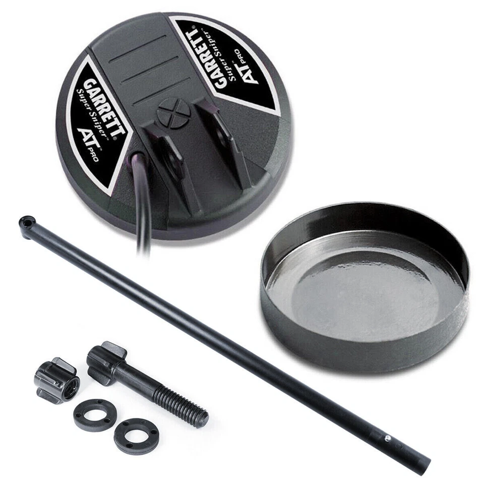 Garrett AT Series 4.5" Super Sniper Coil with Cover, Lower Rod & Hardware - Image 1 of 1