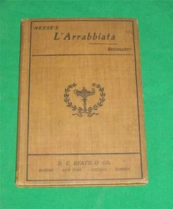 1892 1903 HEYES L'ARRABBIATA BERNHARDT THE FURY 4 PHASES OF LOVE GERMAN FRAKTUR - Picture 1 of 7