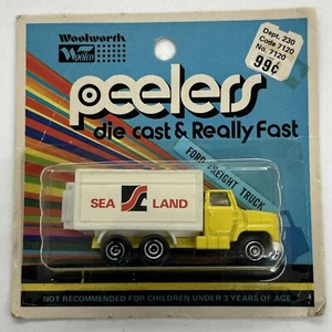 Playart Woolworth Peelers Die Cast & Really Fast Ford Freight Truck Sea Land - Picture 1 of 3