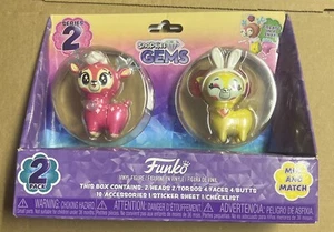 NEU FUNKO SNAPSIES Edelsteine - 2 Stück Spring Blush & Pinky Vinyl Figuren versiegelt - Bild 1 von 2