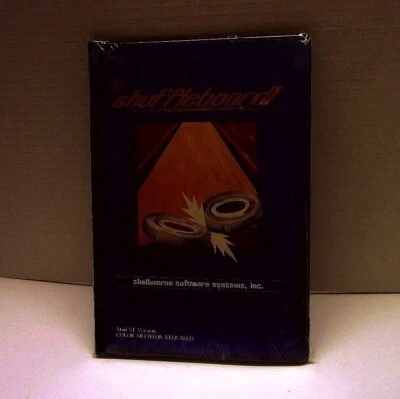 ST - Shuffleboard by Shelbourne for Software Atari ST  - NEW   **SEALED - Image 1 of 2