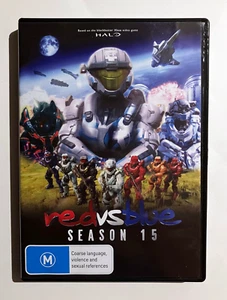 Red vs Blue RVB: Season 15 Rooster Teeth - ULTRA RARE Australian DVD Release - Picture 1 of 5