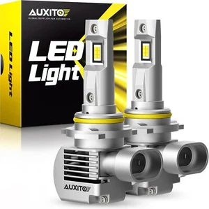 AUXITO Upgraded 9005 LED Headlight Bulbs 6000K White for Low Beam High Low Beam - Picture 1 of 17