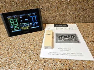 La Crosse Technology C85845 Wireless Color Weather Station w/ Outdoor SENSOR - Picture 1 of 5