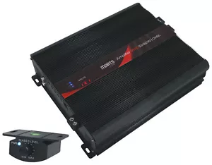 Marts Digital MXD 5000 2 OHM 5000w RMS Mono Car Amplifier Class D Amp+Bass Knob - Picture 1 of 7