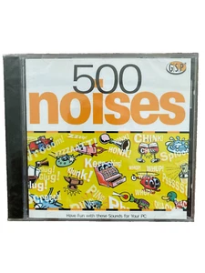 500 bruits par GSP - Logiciel de collection sonore vintage - PC CD-ROM - Photo 1/6