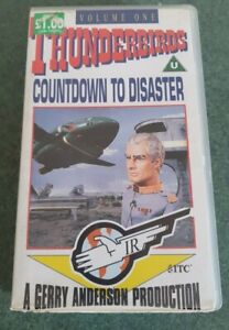 Gerry Anderson VHS Video Thunderbirds Vol 1 Countdown To Disaster 