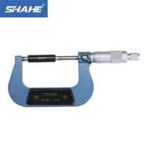 SHAHE 0.01 mm Micrometer 50-75 mm Outside Micrometer Measuring Tools 5201-75 - Picture 1 of 5