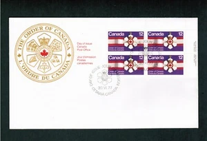 1977 - FDC PB UL CANADA STAMPS - 736 - ORDER OF CANADA MEDAL - JV21 - Picture 1 of 1