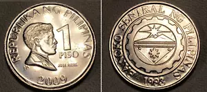 Moneda Extranjera Mundial Filipinas 1 Piso 2009 Envío Combinado - Imagen 1 de 1