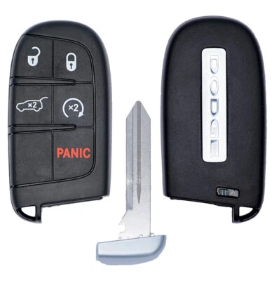 LIKE NEW OEM 2014-2024 DODGE DURANGO SMART KEYLESS REMOTE PROXIMITY FOB 68150061 - Image 1 of 4