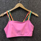 More Than Magic Girls' Bikini Swim Bandeau Top Size XL (14/16) Color Pink NWOT
