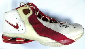 Shareef Abdur-Rahim Signed Autographed Game Used Shoe Hawks Blazers JSA AM77456 - Picture 1 of 3