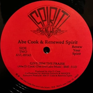Abe Cook & Renewed Spirit ‎– Renew Your Spirit Gospel NM 1989 NEW RECORD 12" NOS - Picture 1 of 4