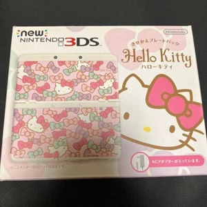 New Nintendo 3DS Kisekae Plates Pack Hello Kitty BOX w/ Touch Pen Adapter SDcard - Picture 1 of 1