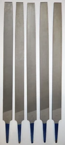 5 x Vintage Smiec Smooth Mill Hand File 12" Files - Picture 1 of 4