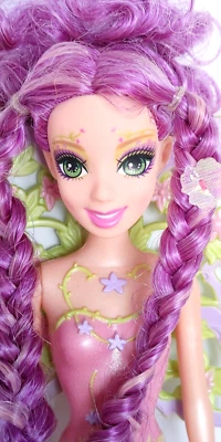 Barbie Fairytopia GLEE Magic Of The Rainbow 2006 #K8133 lavanda Foto 1 de 4