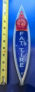 NEW BELGIUM FAT TIRE Bike Reflector Draft Beer Tap Handle FORT COLLINS, CO - Picture 1 of 4